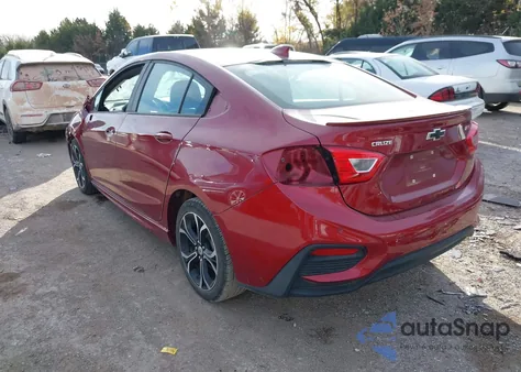 2019 Chevrolet Cruze Lt из США, поврежденный, VIN 1G1BE5SM0K7103252